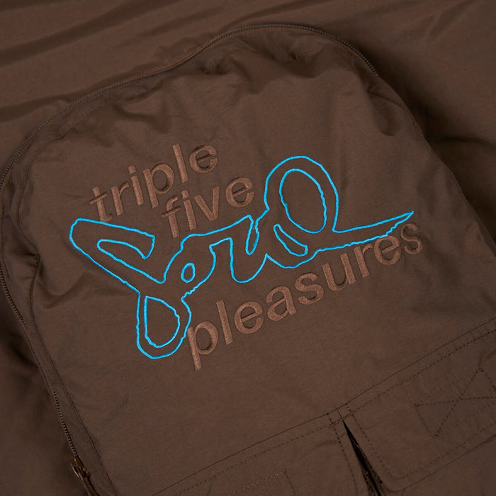 Pleasures Triple Modular Jacket - Coffee