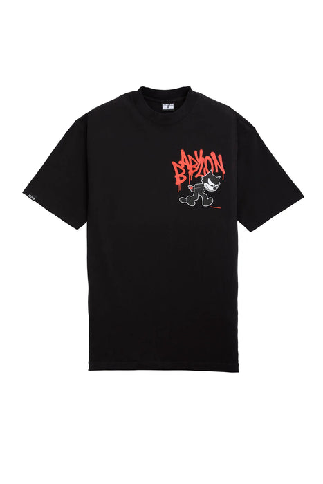 Babylon Spray T-Shirt - Black