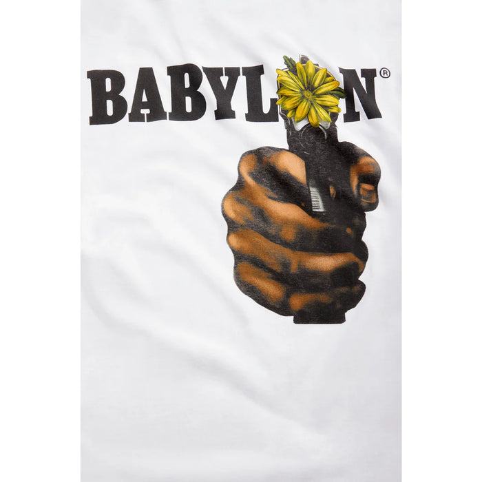 Babylon Daisy T-Shirt - Off White