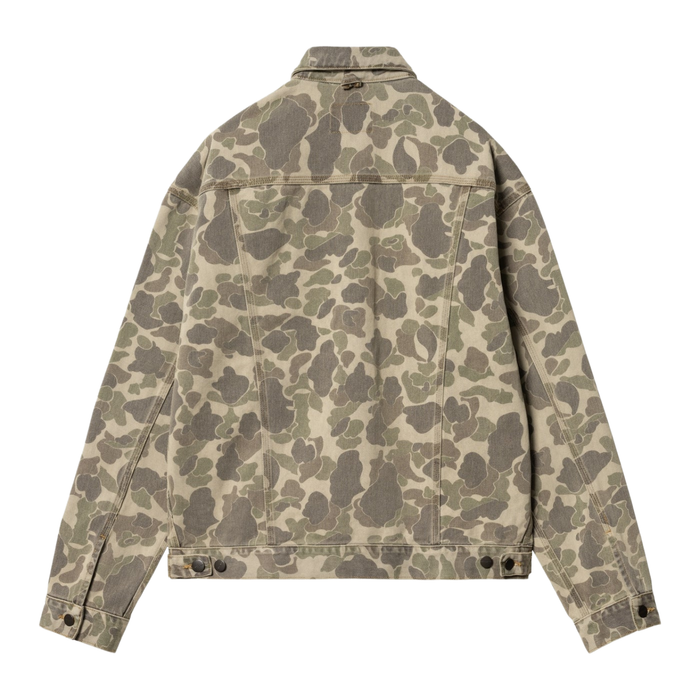 Carhartt WIP Duck Helston Jacket - Camo Duck/Black