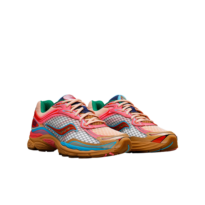 Saucony x Jae Tips ProGrid Omni 9 "To Do List" - Tan/Pink