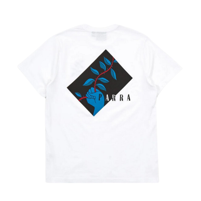 Parra Thorny SS Tee - White