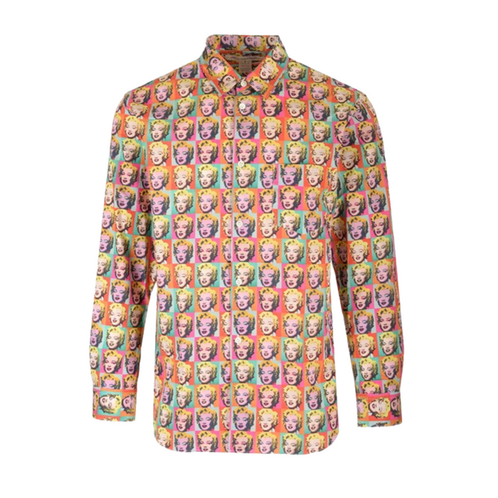 COMME des GARÇONS Shirt x Andy Warhol Men's Woven Shirt - Multi