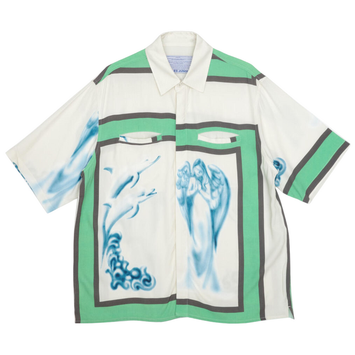 Jungles Angel Button Up - Birch