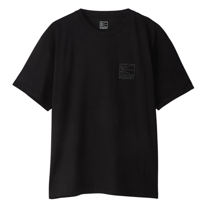 RASSVET Mini Logo Knit T-Shirt - Black