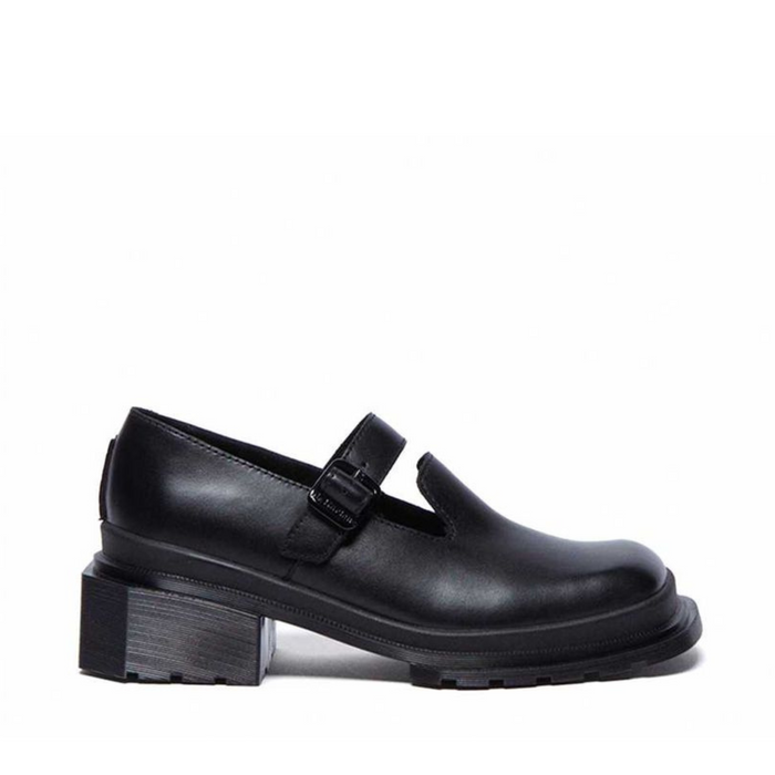 Dr. Martens Women's Maybole Square Toe Leather Mary Jane - Black