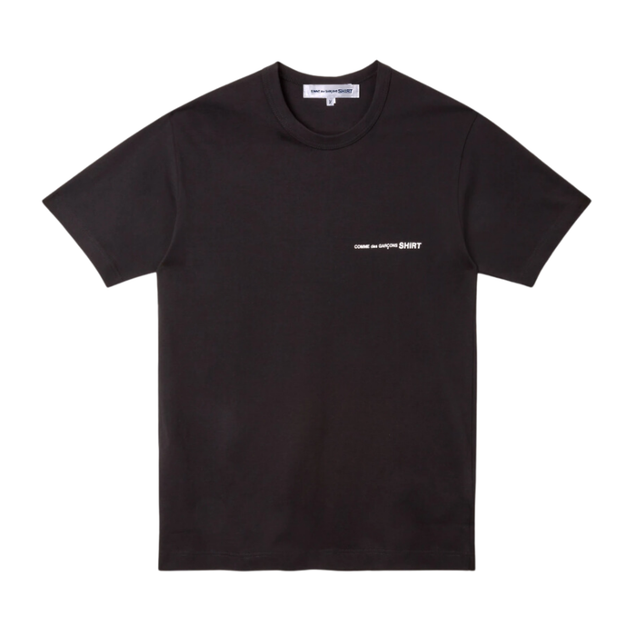 COMME des GARÇONS SHIRT Logo Short Sleeve - Black