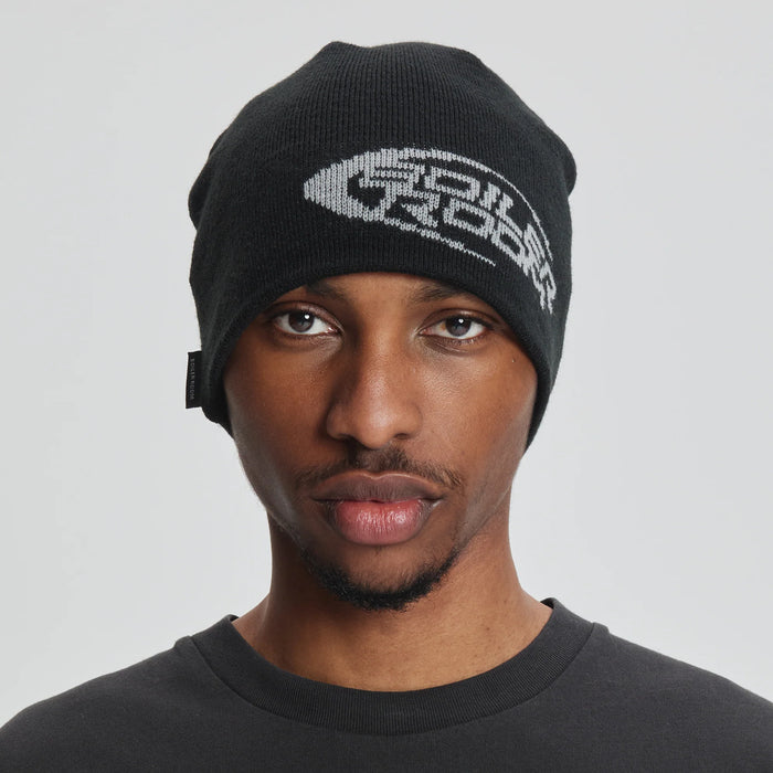 Boiler Room Skull Cap Beanie - Black