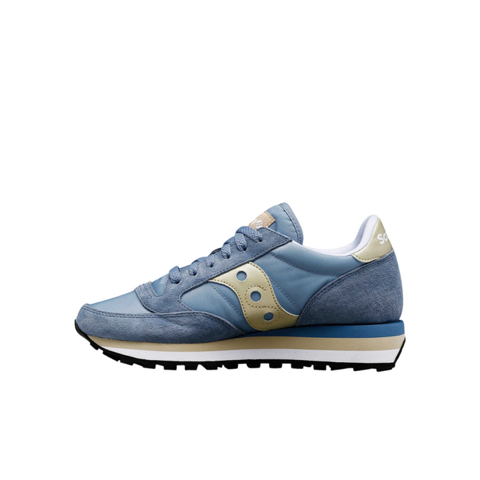 Women's Saucony Jazz Triple - Light Blue/Gold