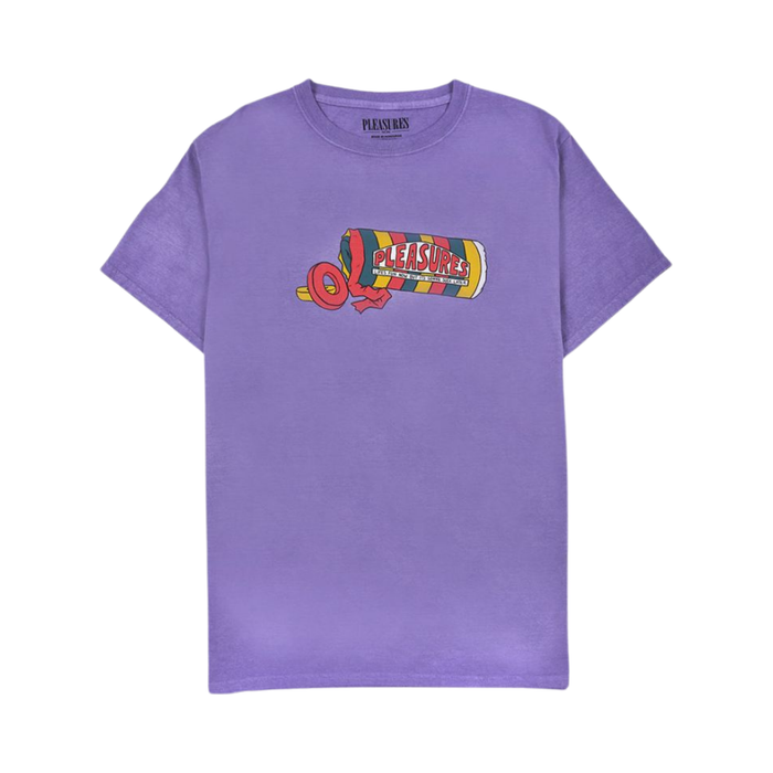 Pleasures Suck Washed T-Shirt - Violet