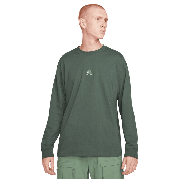 Men's Nike ACG "Lungs" Long Sleeve T-Shirt - Vintage Green