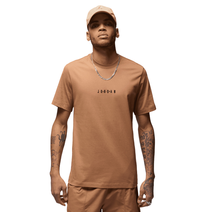 Men's Jordan Air T-Shirt - Legend DK Brown/Black