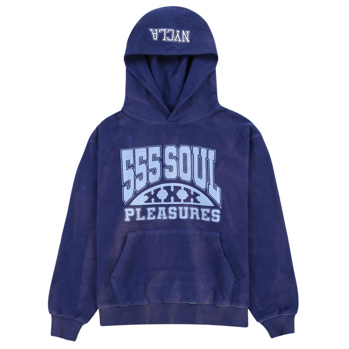 Pleasures 53X Inside Out Hoodie - Navy