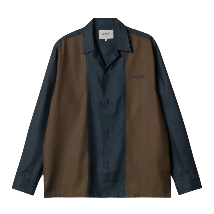 Men's Carhartt WIP Delaney Shirt - Mizar/Liberica