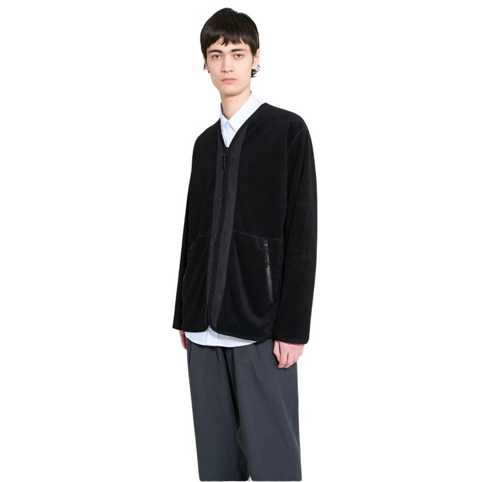 COMME des GARÇONS Homme Terrycloth Cardigan - Black