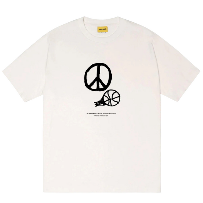 555 Soul Cage Crewneck S/S T-Shirt - Off White