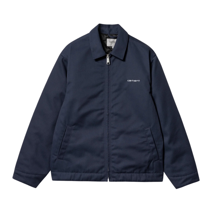 Carhartt WIP Module Script Jacket - Air Force Blue/White