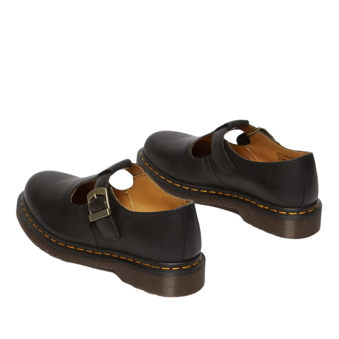 Dr. Martens T-Bar Mary Jane - Black Regency Leather