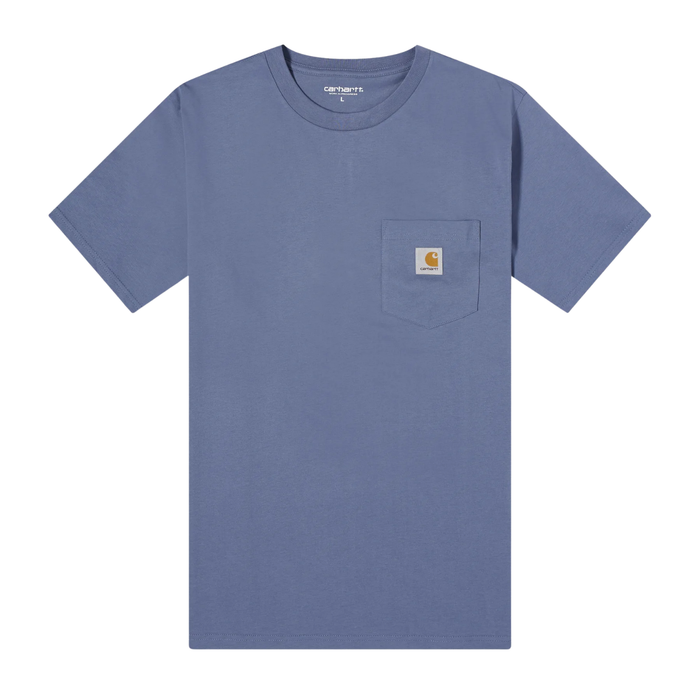 Men's Carhartt WIP S/S Pocket T-Shirt - Hudson Blue