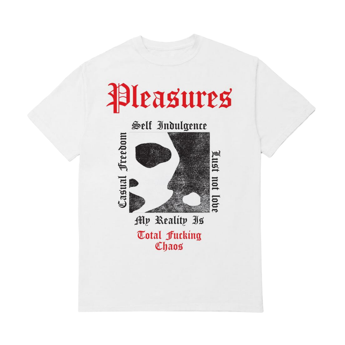 Pleasures Reality T-Shirt  - White