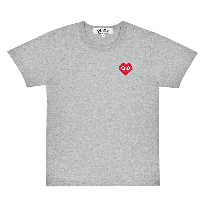 Men's COMME des GARÇONS PLAY x Invaders T-Shirt - Grey