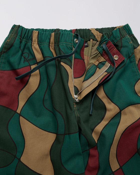 Parra Trees In Wind Relaxed Pant - Camo Green