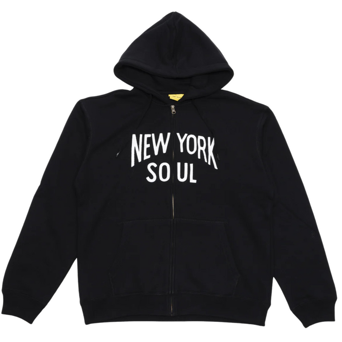 555 Soul Heritage NY Soul Zip Up Hoodie - Black