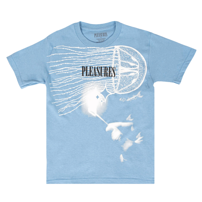 Pleasures Glow Tee - Carolina Blue