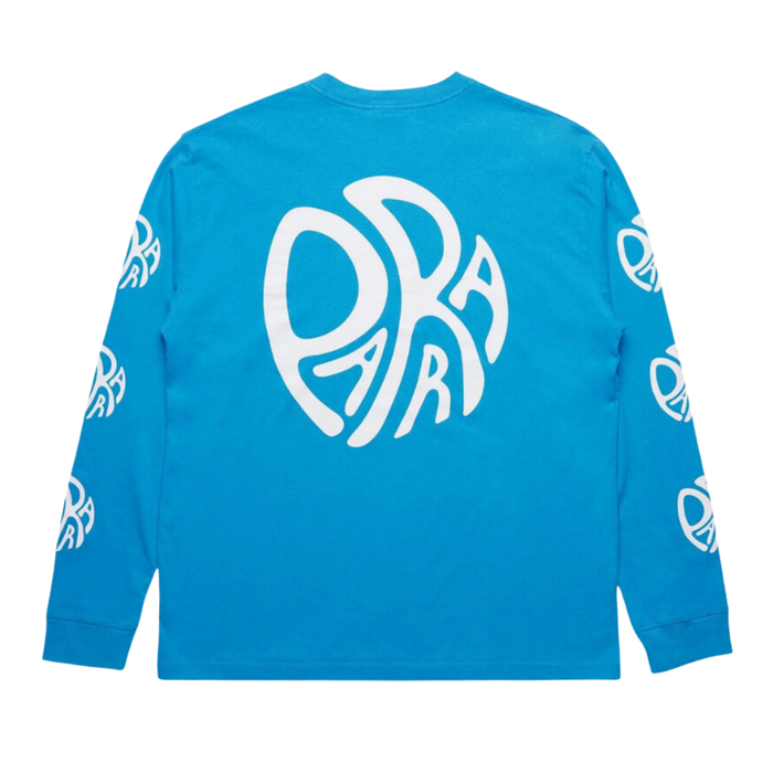 Parra Tweak Logo L/S - Greek Blue