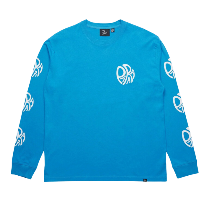 Parra Tweak Logo L/S - Greek Blue