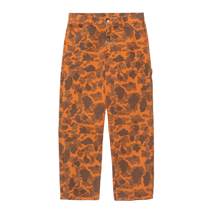 Carhartt WIP Duck Single Knee Pant -  Camo Duck/Green/Tumeric