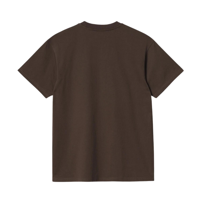 Men's Carhartt WIP American Script S/S T-Shirt - Tobacco