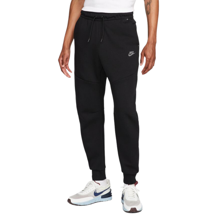 Nike Tech Fleece Pants Joggers Sweatpants Triple Black Cuffed