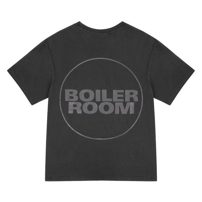 Boiler Room Core Logo T-Shirt - Black on Black