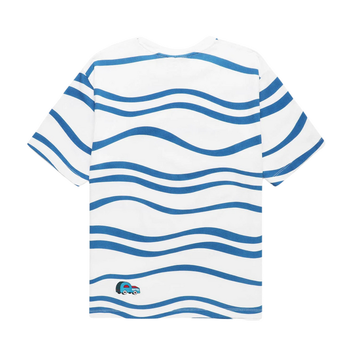 Parra Stupid Car Logo T-Shirt - White