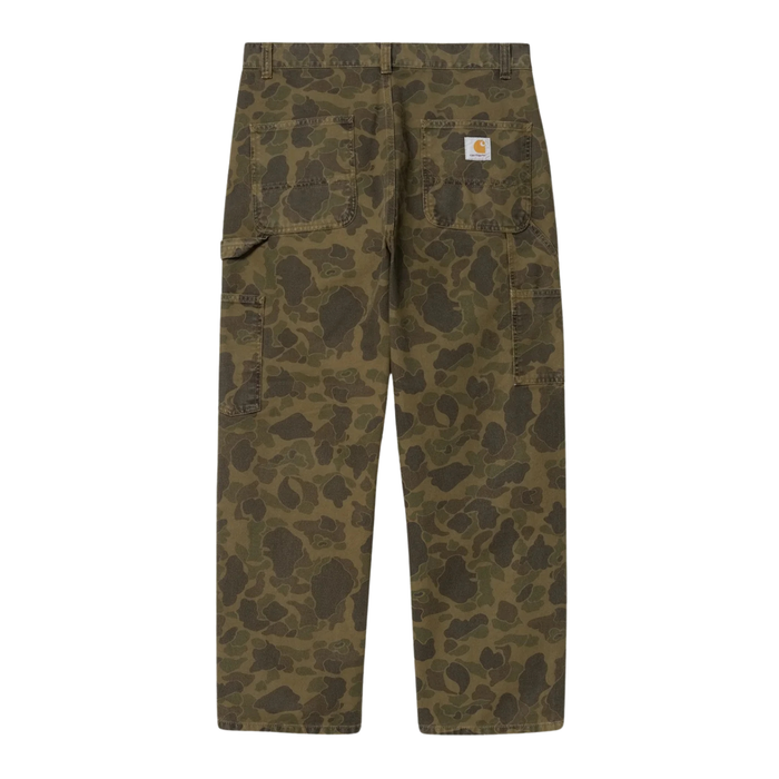 Carhartt WIP Duck Single Knee Pant -  Camo Green/Office Green