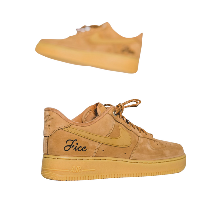 FICE x JSM Custom Wheat Air Force 1