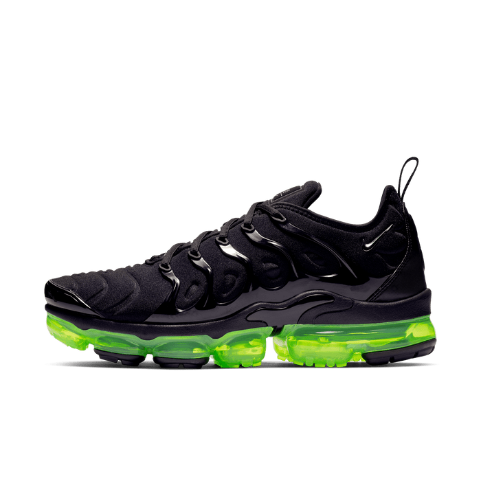 Men's Nike Air Vapormax Plus - Black/Reflect Silver/Volt