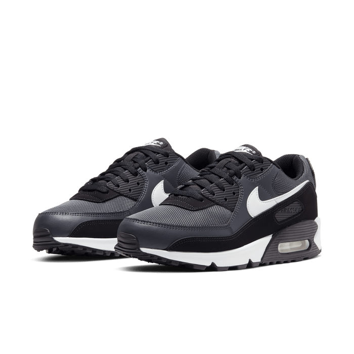 Men's Nike Air Max 90 - Iron Grey/White/DK Smoke Grey/Black