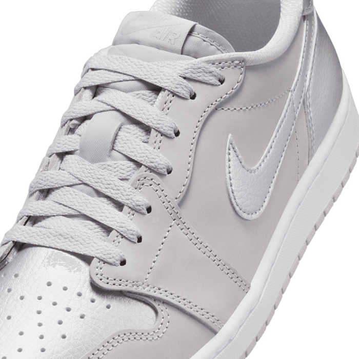 Men's Air Jordan 1 Low OG "Silver" - Neutral Grey/Metallic Silver/White