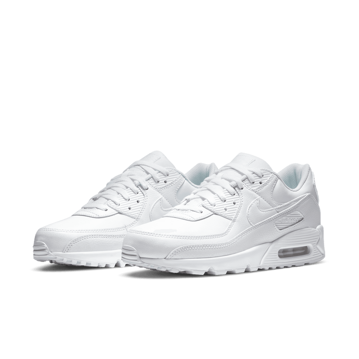 Men's Nike Air Max 90 LTR - White/White/White