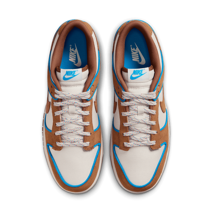 Men's Nike Dunk Low Retro Premium - LT Orewood Brown/LTBritish Tan/Photo Blue