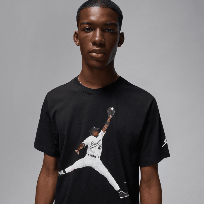 Men's Jordan Flight MVP T-Shirt - Black/White/White