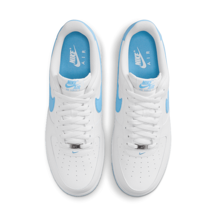 Men's Nike Air Force 1 '07 - White/Aquarius Blue/White