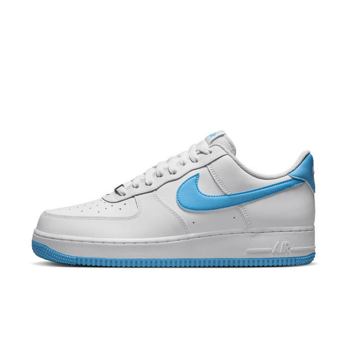 Men's Nike Air Force 1 '07 - White/Aquarius Blue/White