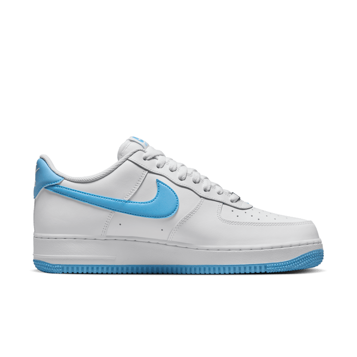 Men's Nike Air Force 1 '07 - White/Aquarius Blue/White