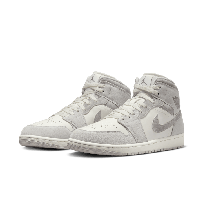 Men's Jordan 1 Mid SE - Neutral Grey/Smoke Grey/Sail