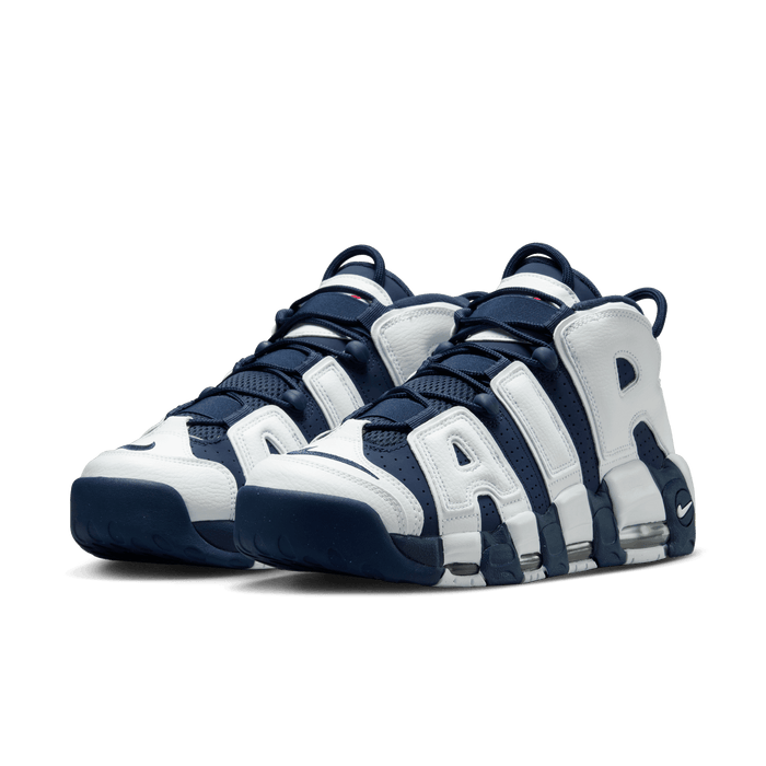 Men's Nike Air More Uptempo '96 "Olympic" - White/Midnight Navy/Metallic Gold