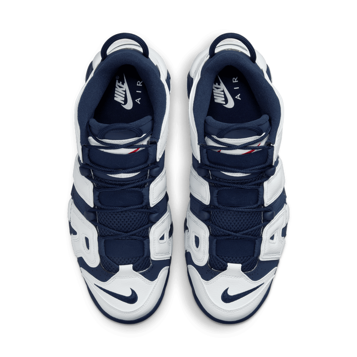 Men's Nike Air More Uptempo '96 "Olympic" - White/Midnight Navy/Metallic Gold