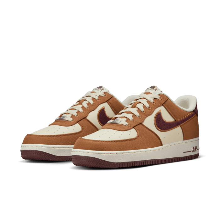 Men's Nike Air Force 1 '07 LV8 - LT British Tan/Burgundy Crush